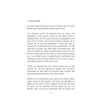 Le temps de la mélancolie Journal 2025 Janvier juin
