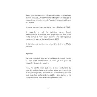 Le temps de la mélancolie Journal 2025 Janvier juin