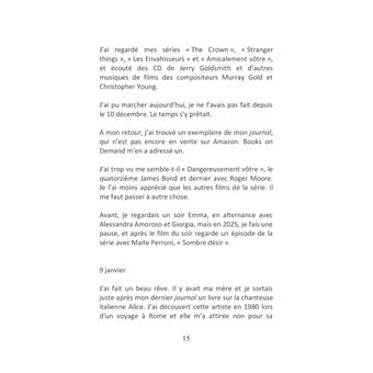 Le temps de la mélancolie Journal 2025 Janvier juin