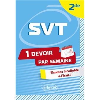 SVT - Seconde