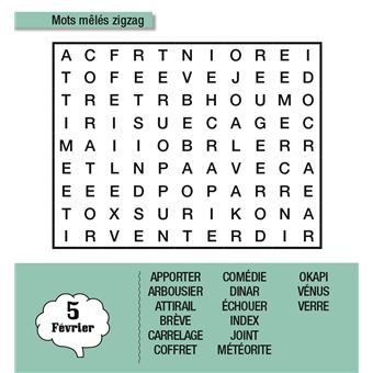 Mini calendrier 365 jours pour muscler son cerveau