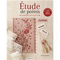 Etude de points en broderie traditionnelle