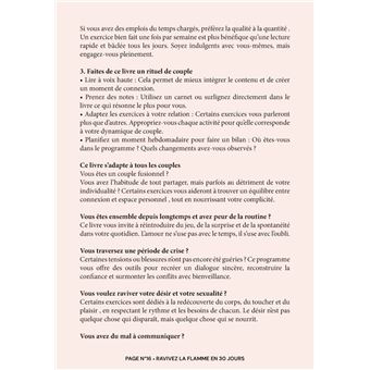 30 jours pour raviver la flamme