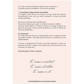 30 jours pour raviver la flamme