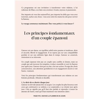 30 jours pour raviver la flamme