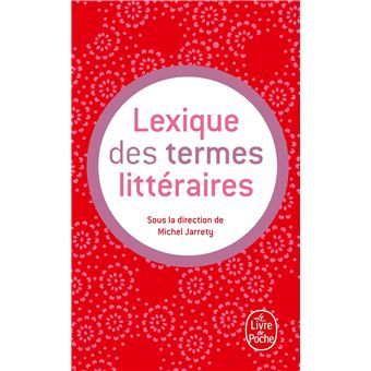 Lexique des termes littéraires - 1