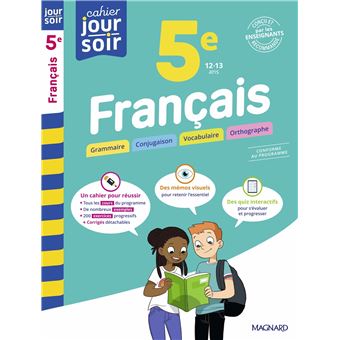 Français 5e - Cahier Jour Soir - 1