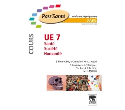 UE 7 - Sante - Societe - Humanite Cours