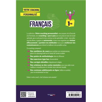 Français, Première. Epreuves écrites du BAC