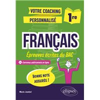 Français - 1re - Épreuves écrites du bac