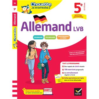 Chouette - Allemand 5e - LV2 (A1 vers A2) - Nouveau programme - 1