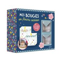 Kit bougie DIY - Bougie bohème en macramé - Kit bougies - Creavea