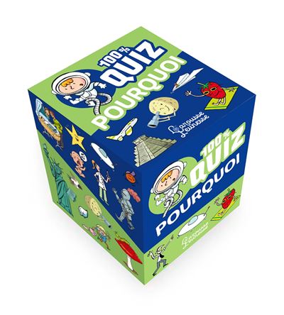 100% Quiz Pourquoi ? - - Aurore Meyer - Larousse - Jeux livres objets - Larousse