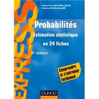 Probabilités - 5e éd - Estimation statistique en 24 fiches