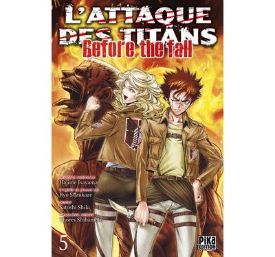 Hajime Isayama Garçons L'attaque Des Titans : Before The Fall. Vol. 5 - Image 3