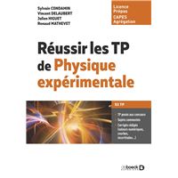 Réussir les TP de physique expérimentale