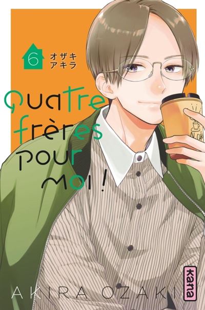 Quatre frères pour moi !  - Tome 6 - Akira Ozaki - broché