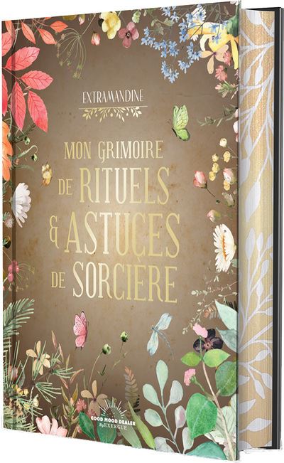 Mon Grimoire de rituels & astuces de sorcière - Extramandine - Good Mood Dealer By Exergue - relié - Essai