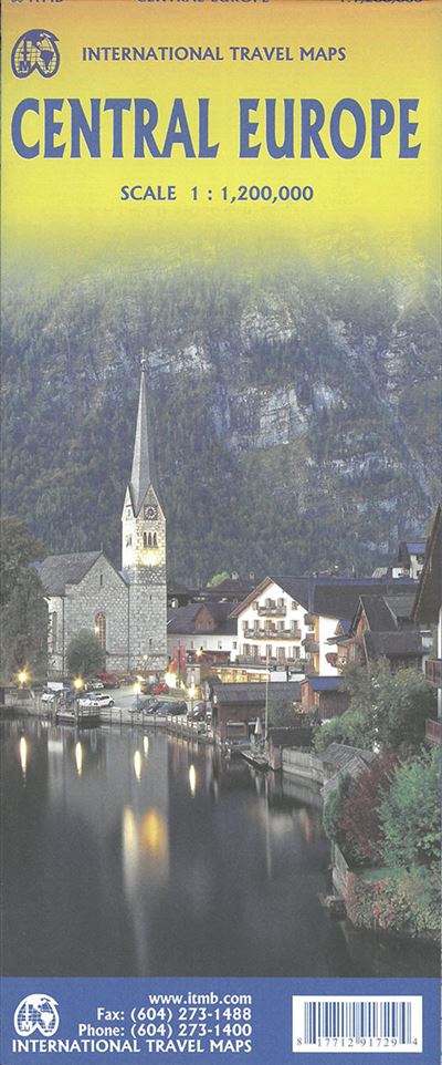 Central europe - Échelle 1:1 200 000 - Collectif - Itm Publishing - Atlas / carte