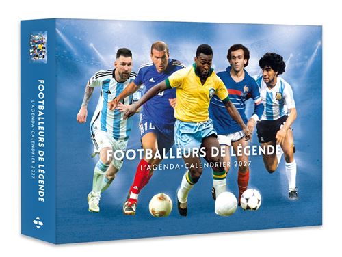 Footballeurs de légende - Agenda - Calendrier - Semainier 2027 - Collectif - Hugo Image - Agenda