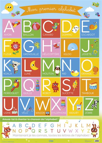 Poster mon premier alphabet -  Collectif - (donnée non spécifiée)