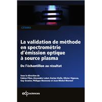 Validation de methode en spectrometrie d'emission optique a source plasma