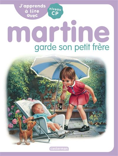 couverture de : Martine garde son petit fr&egrave;re