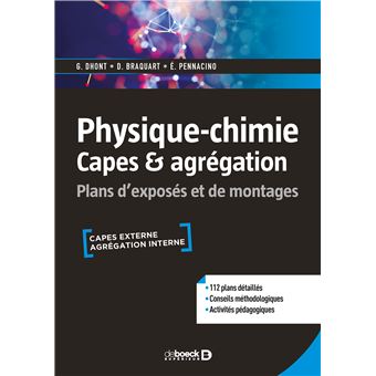 Physique-chimie Capes et agrégation - 1