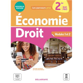 Économie-Droit 2de Bac Pro (2021) - Pochette élève - 1