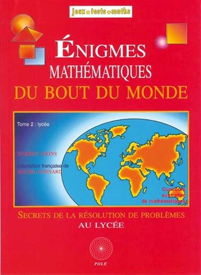 Enigmes bout du monde lycee - W ATKINS - broché