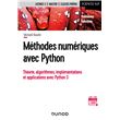 Méthodes numériques avec Python Théorie, algorithmes, implémentation et ...