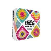 Crochet granny square mix et match