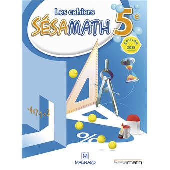 Cahier Sésamath 5e (2015) - Cahier élève - 1