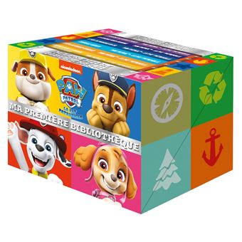 Pat' Patrouille, Paw Patrol - Ma première bibliothèque 6 livres : Pat' Patrouille - Ma première bibliothèque (édition 2024)