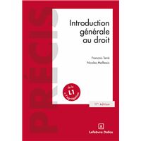 Introduction générale au droit