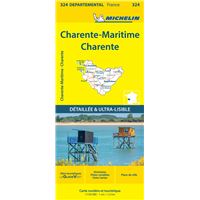 Carte Départementale Charente-Maritime, Charente