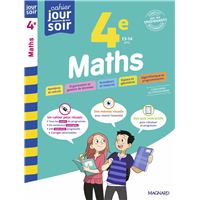 Maths 4e - Cahier Jour Soir