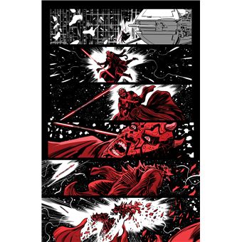 Dark Maul : Black White & Red