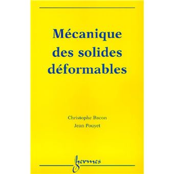 Mécanique des solides déformables