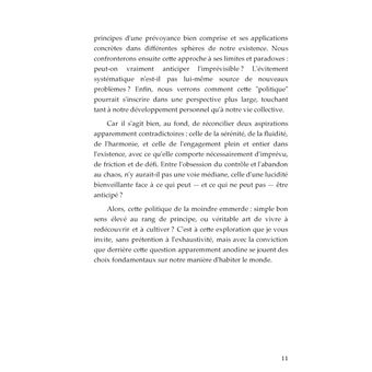 La politique de la moindre emmerde