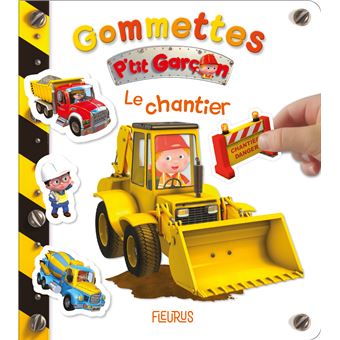 Affiche soldes -50 % Thème Chantier