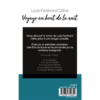 Voyage au bout de la nuit - Louis-Ferdinand Céline - Folio - Poche