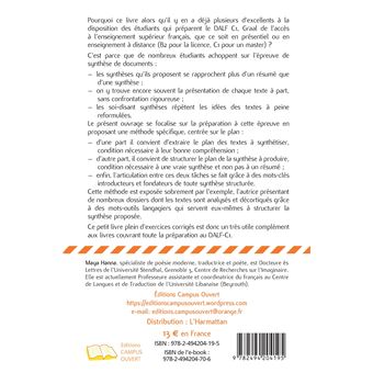 Réussir l'épreuve de synthèse de documents