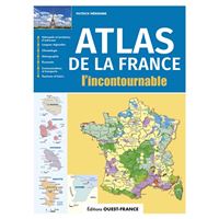 Lot De 2 Atlas : Monde (géographie/tourisme) Et Routier De France - 2003 - Bon état
