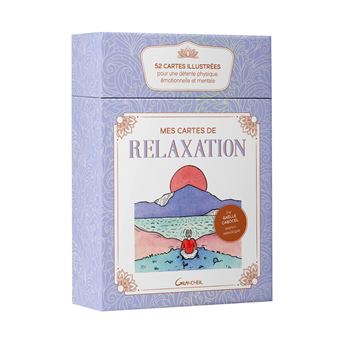 Mes cartes de relaxation - 52 illustrées pour une détente physique, émotionnelle et mentale - Coffret