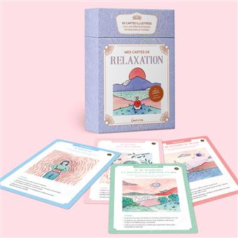 Mes cartes de relaxation - 52 illustrées pour une détente physique, émotionnelle et mentale - Coffret