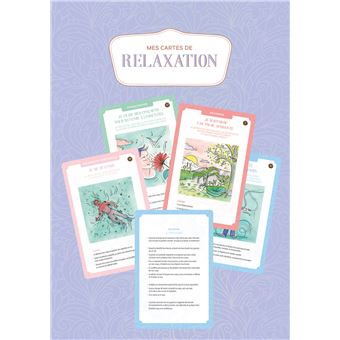 Mes cartes de relaxation - 52 illustrées pour une détente physique, émotionnelle et mentale - Coffret