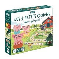 Mes premiers jeux de société. Les trois petits cochons. Sauve-qui-peut ! - nouvelle