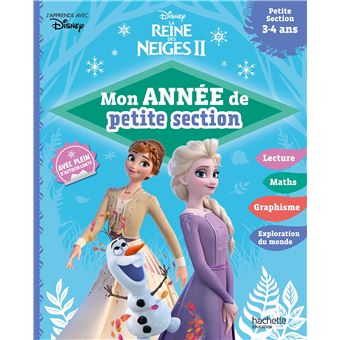 La Reine Des Neiges - Disney - La Reine des Neiges 2 - Mon année Petite Section (3-4 ans) - 1
