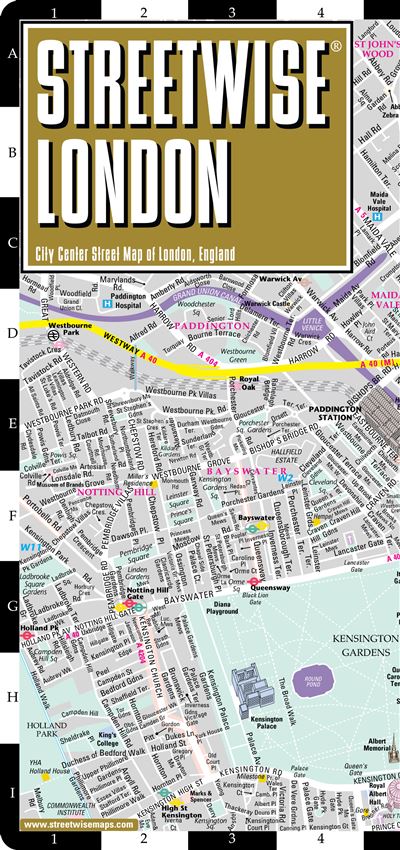 Streetwise london map